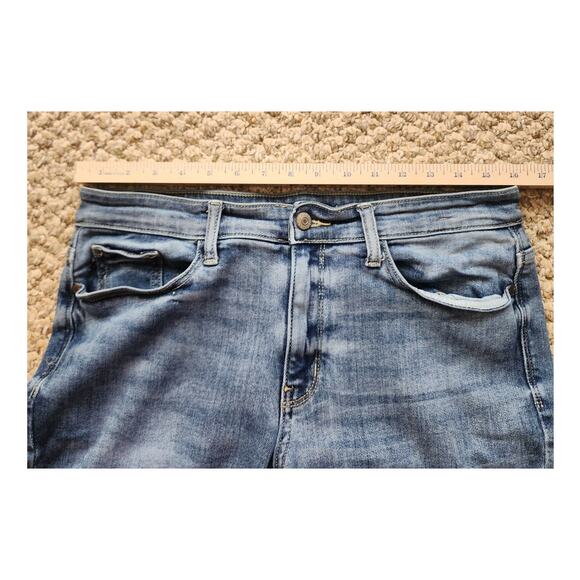 Judy Blue Boyfriend Fit 9/29 Blue Denim Jeans - Picture 11 of 12